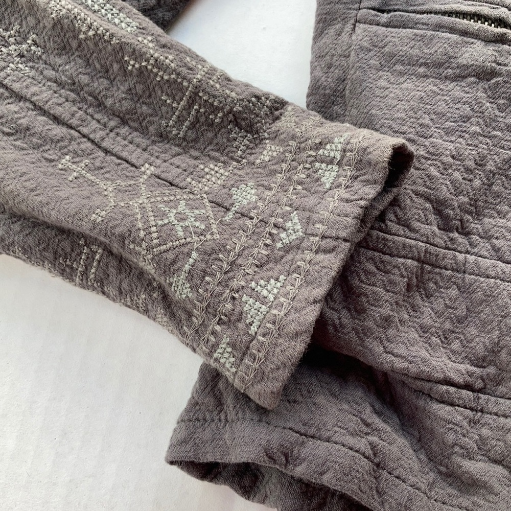 Millones Rello Gray Embroired Jacket - Picture 5 of 5